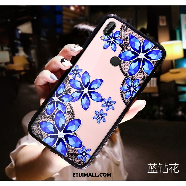 Etui Huawei Nova 3 Osobowość Relief Ochraniacz Moda Niebieski Obudowa Online