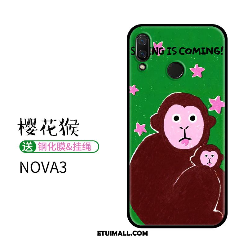 Etui Huawei Nova 3 Telefon Komórkowy Nubuku Niebieski Anti-fall Relief Obudowa Kupię