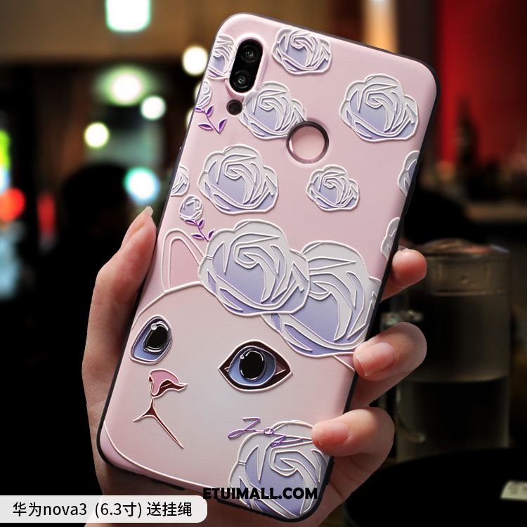 Etui Huawei Nova 3 Tendencja Anti-fall Ochraniacz Silikonowe Piękny Obudowa Tanie