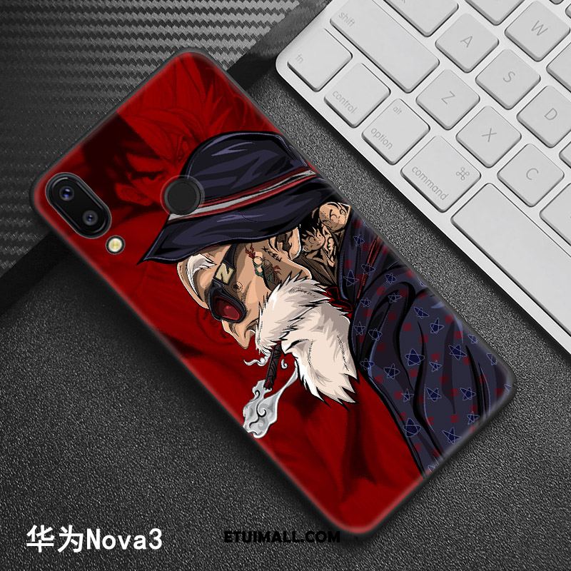 Etui Huawei Nova 3 Trudno Telefon Komórkowy Relief Wzór Chiński Styl Futerał Tanie