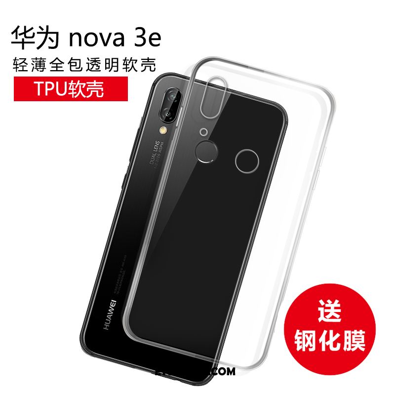 Etui Huawei Nova 3e Anti-fall All Inclusive Czerwony Ochraniacz Trudno Pokrowce Online