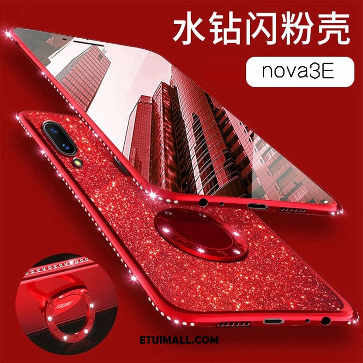 Etui Huawei Nova 3e Miękki Anti-fall Silikonowe Purpurowy Nubuku Pokrowce Online
