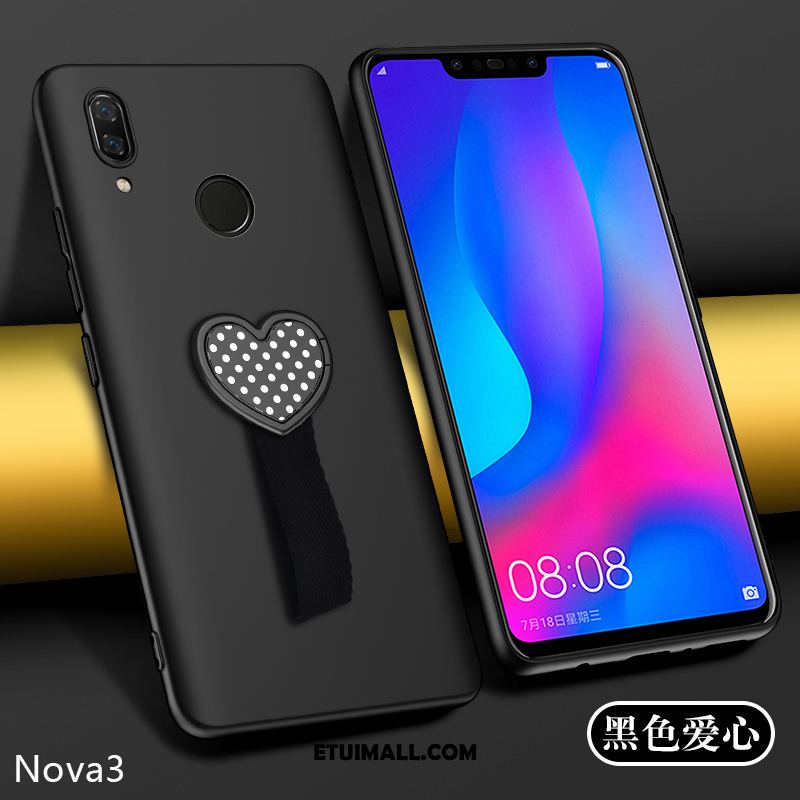 Etui Huawei Nova 3e Ochraniacz Kreatywne All Inclusive Silikonowe Różowe Obudowa Tanie