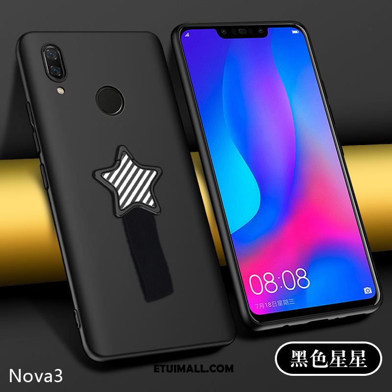 Etui Huawei Nova 3e Ochraniacz Kreatywne All Inclusive Silikonowe Różowe Obudowa Tanie