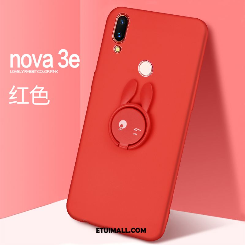 Etui Huawei Nova 3e Silikonowe Osobowość Cienkie Ring Kreskówka Pokrowce Kup