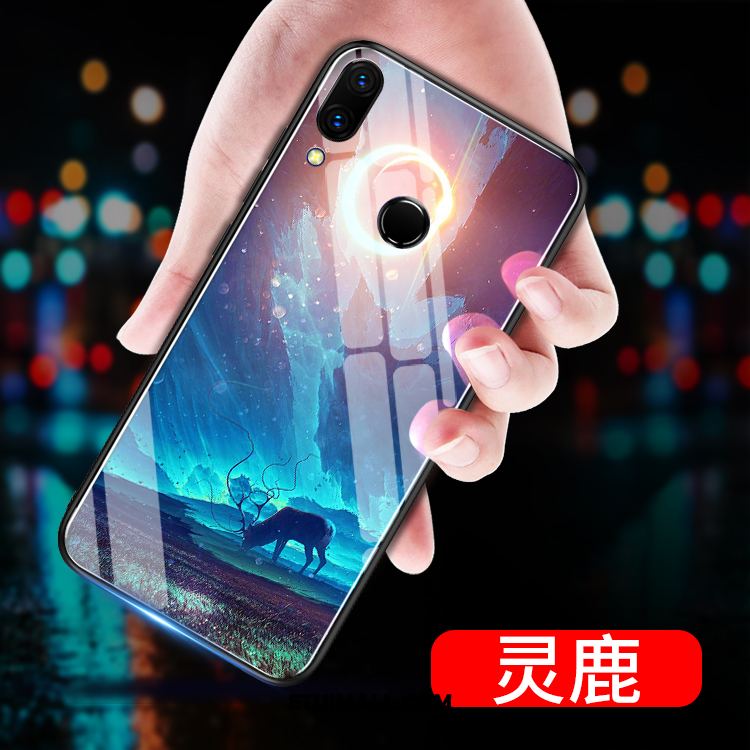 Etui Huawei Nova 3e Telefon Komórkowy Ciemno Niebieski Modna Marka Gwiaździsty Tendencja Futerał Dyskont