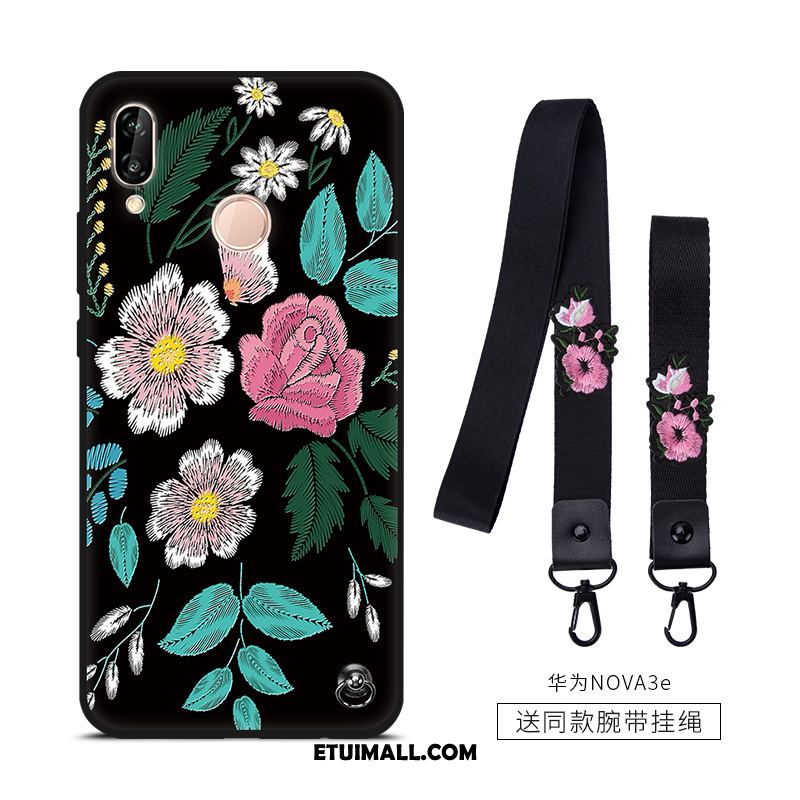 Etui Huawei Nova 3e Vintage Kreatywne Silikonowe Proste All Inclusive Obudowa Tanie