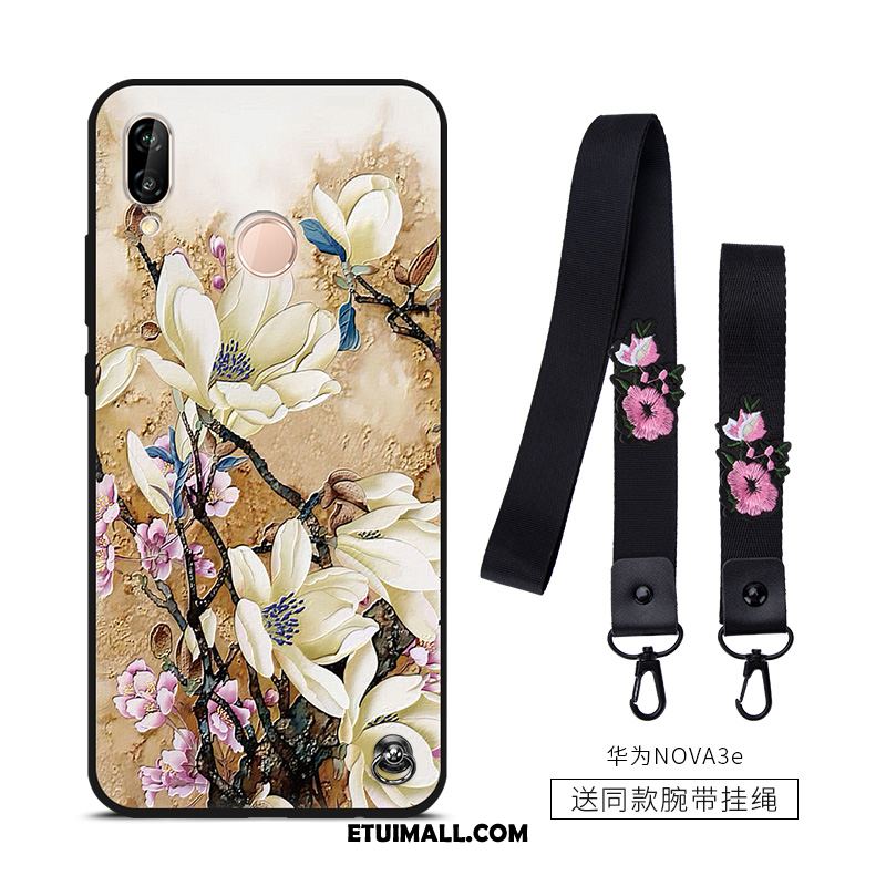 Etui Huawei Nova 3e Vintage Kreatywne Silikonowe Proste All Inclusive Obudowa Tanie