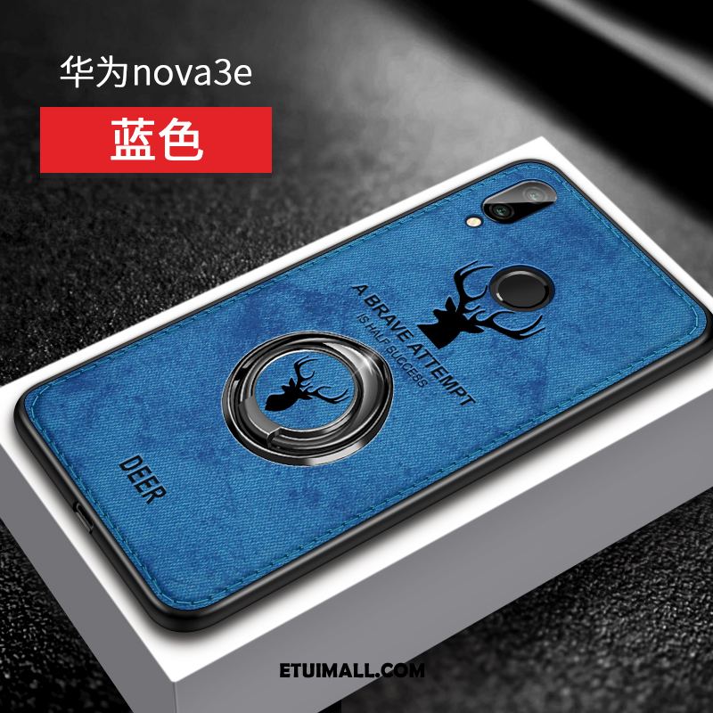 Etui Huawei Nova 3e Wspornik Czarny Nowy Anti-fall Miękki Futerał Tanie