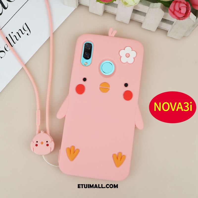 Etui Huawei Nova 3i All Inclusive Wiszące Ozdoby Miękki Różowe Modna Marka Futerał Sklep