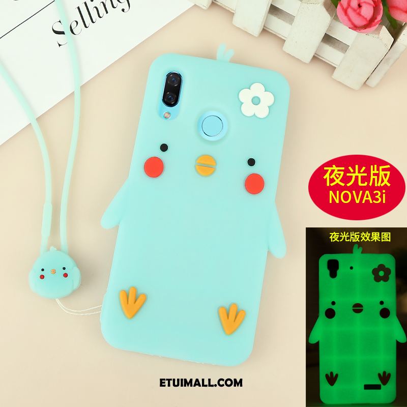 Etui Huawei Nova 3i All Inclusive Wiszące Ozdoby Miękki Różowe Modna Marka Futerał Sklep