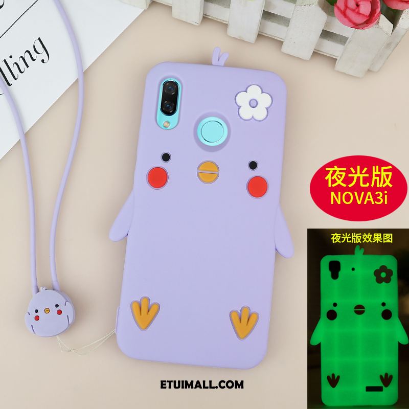 Etui Huawei Nova 3i All Inclusive Wiszące Ozdoby Miękki Różowe Modna Marka Futerał Sklep