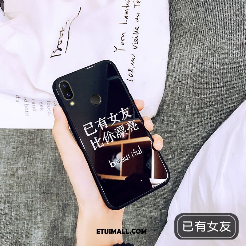 Etui Huawei Nova 3i Czerwony Netto Osobowość Cienkie All Inclusive Lustro Futerał Tanie