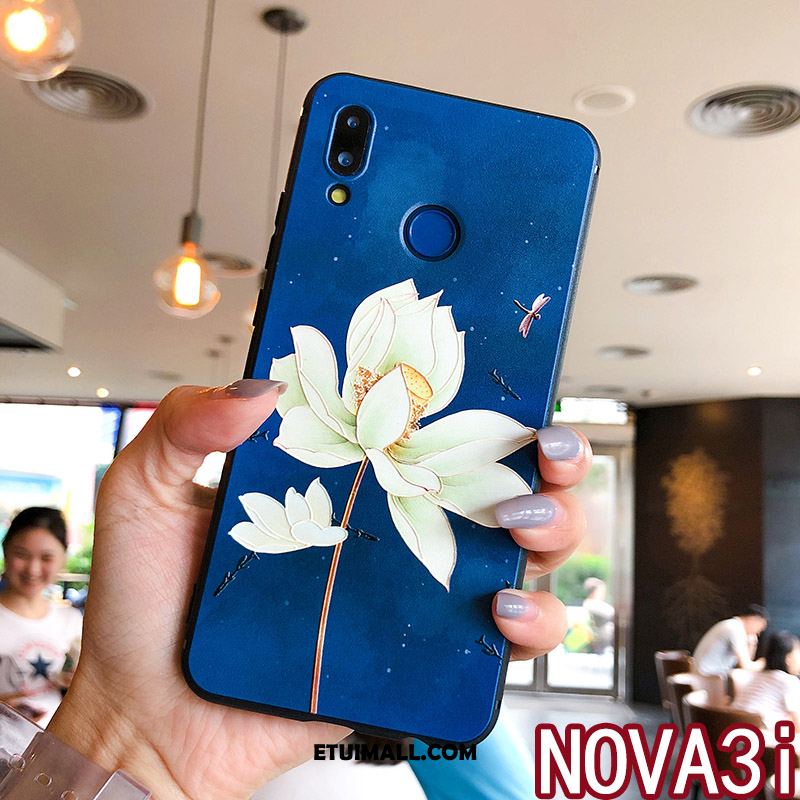 Etui Huawei Nova 3i Miękki Kwiatowa Kreatywne All Inclusive Telefon Komórkowy Futerał Na Sprzedaż