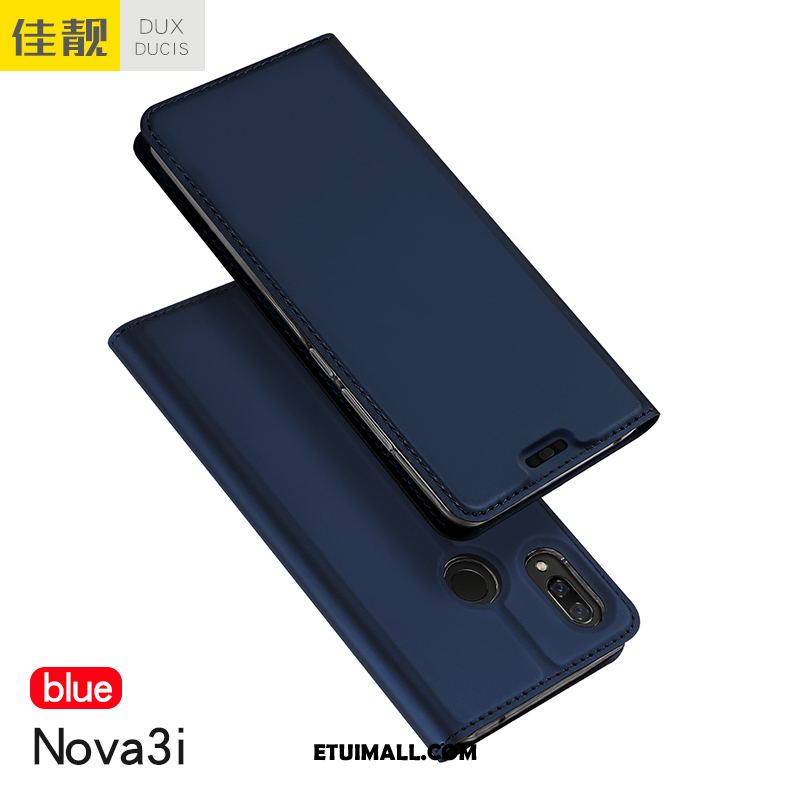 Etui Huawei Nova 3i Nowy Anti-fall Biznes Czarny Silikonowe Futerał Sklep