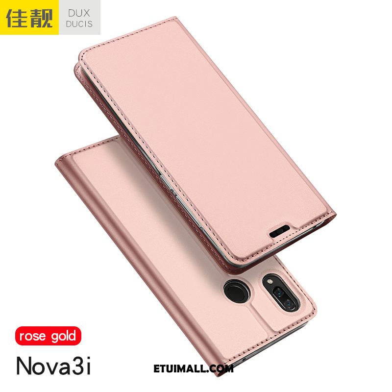 Etui Huawei Nova 3i Nowy Anti-fall Biznes Czarny Silikonowe Futerał Sklep