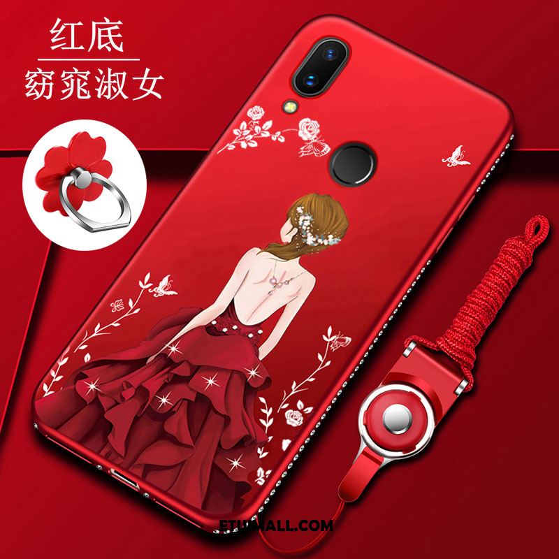 Etui Huawei Nova 3i Ochraniacz Telefon Komórkowy Czarny Anti-fall Tendencja Obudowa Na Sprzedaż