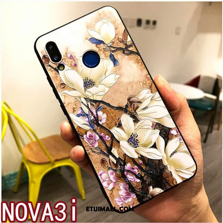 Etui Huawei Nova 3i Ochraniacz Świeży Silikonowe Miękki Kwiatowa Futerał Sklep