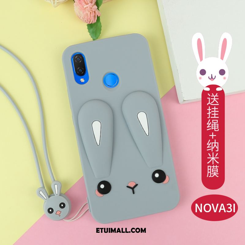 Etui Huawei Nova 3i Piękny Wiszące Ozdoby Osobowość All Inclusive Czarny Pokrowce Tanie