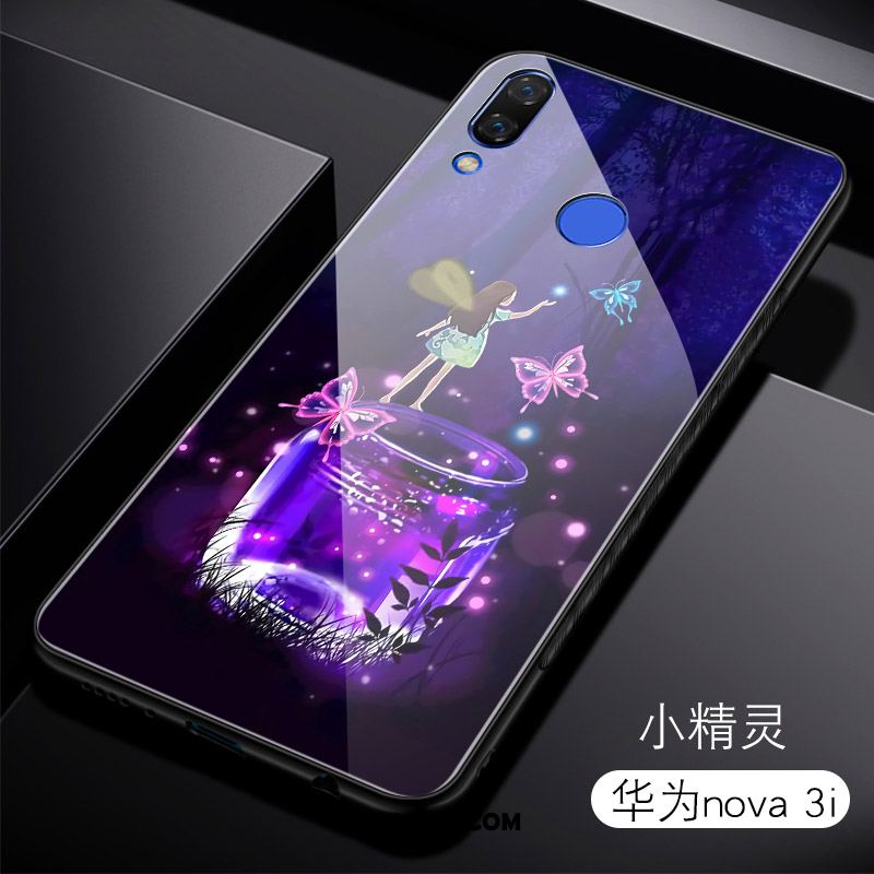 Etui Huawei Nova 3i Purpurowy Anti-fall Tendencja Ochraniacz Silikonowe Obudowa Tanie