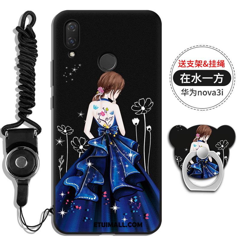 Etui Huawei Nova 3i Ring Telefon Komórkowy Wisząca Szyja Wspornik Rhinestone Pokrowce Kup