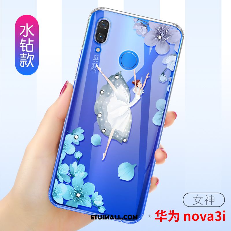 Etui Huawei Nova 3i Silikonowe Osobowość Miękki Przezroczysty All Inclusive Obudowa Tanie