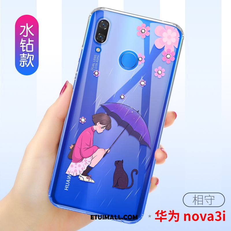 Etui Huawei Nova 3i Silikonowe Osobowość Miękki Przezroczysty All Inclusive Obudowa Tanie