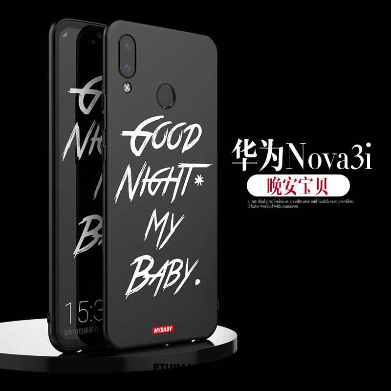 Etui Huawei Nova 3i Telefon Komórkowy Osobowość Alfabet Anti-fall Proste Pokrowce Dyskont