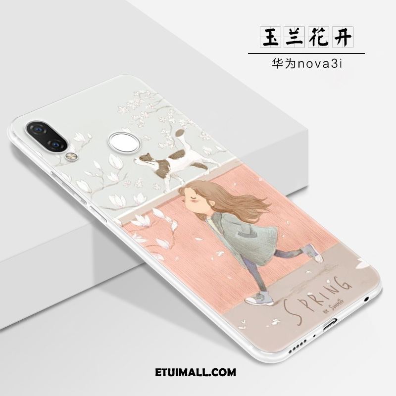 Etui Huawei Nova 3i Wiszące Ozdoby Anti-fall Nubuku Miękki Tendencja Futerał Sprzedam