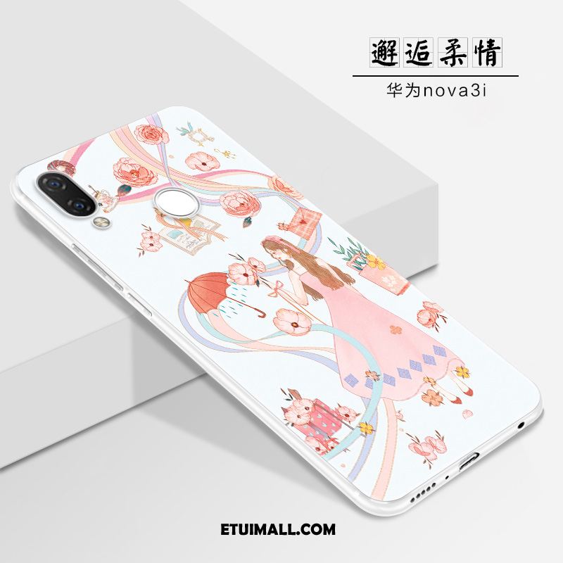 Etui Huawei Nova 3i Wiszące Ozdoby Anti-fall Nubuku Miękki Tendencja Futerał Sprzedam