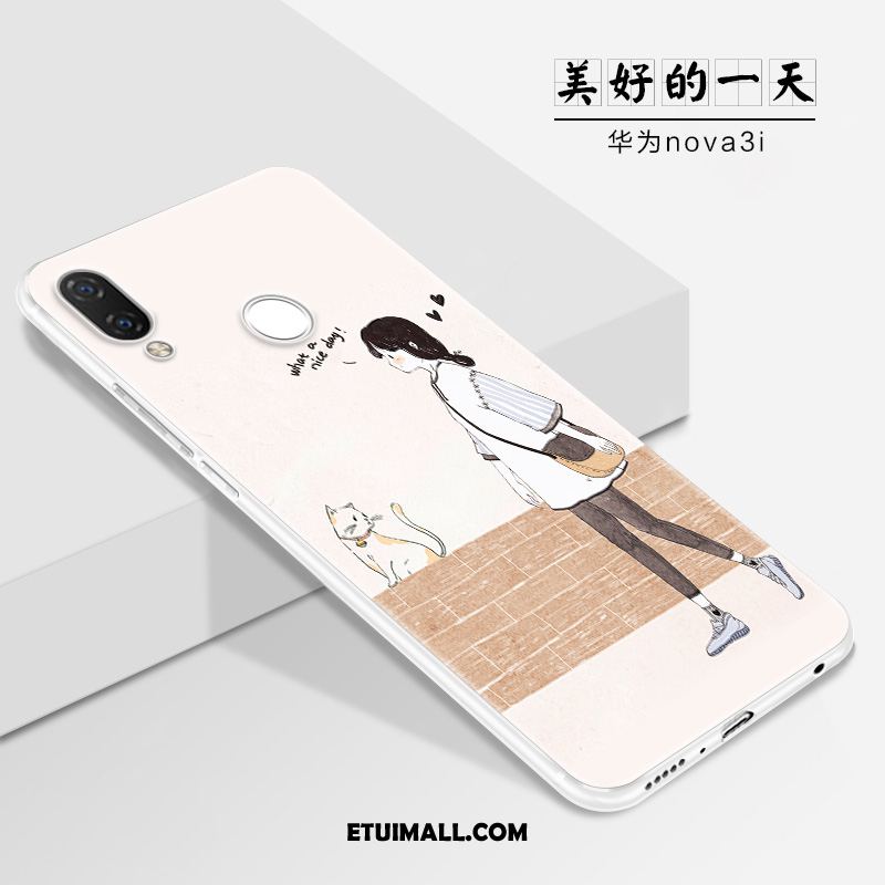 Etui Huawei Nova 3i Wiszące Ozdoby Anti-fall Nubuku Miękki Tendencja Futerał Sprzedam