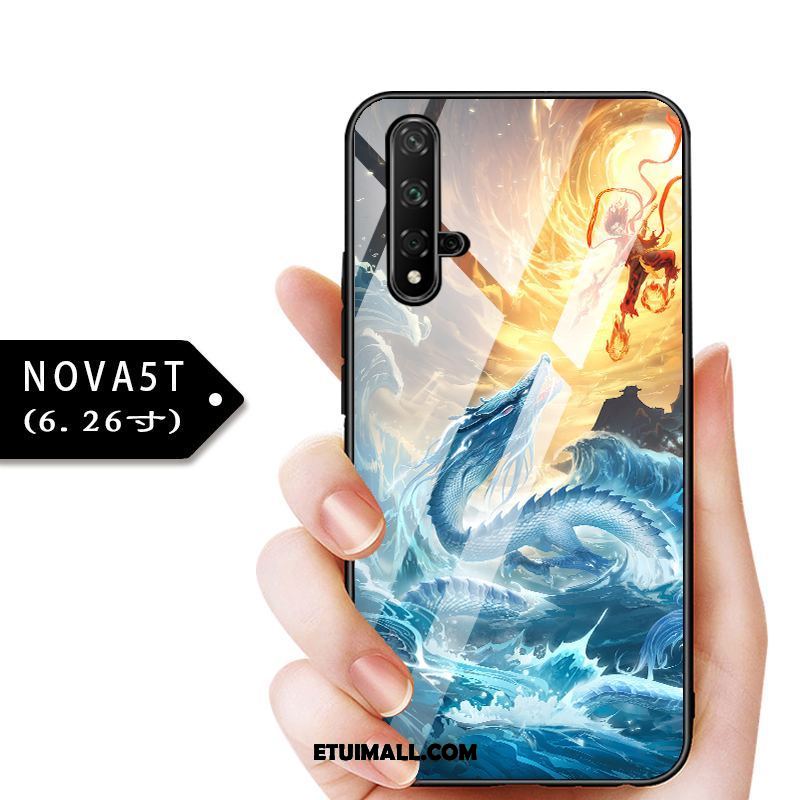 Etui Huawei Nova 5t Anti-fall Szkło Cienka Niebieski All Inclusive Obudowa Na Sprzedaż