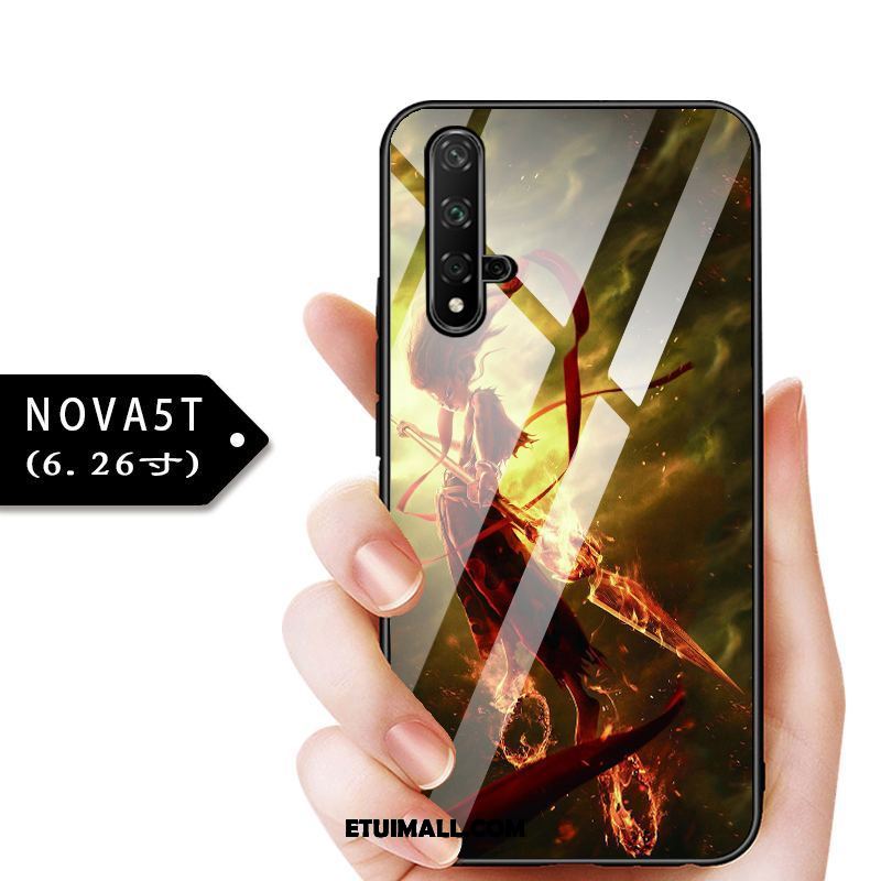 Etui Huawei Nova 5t Anti-fall Szkło Cienka Niebieski All Inclusive Obudowa Na Sprzedaż