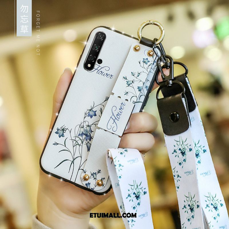 Etui Huawei Nova 5t Czerwony Netto Moda Silikonowe Nubuku Kreatywne Futerał Kup