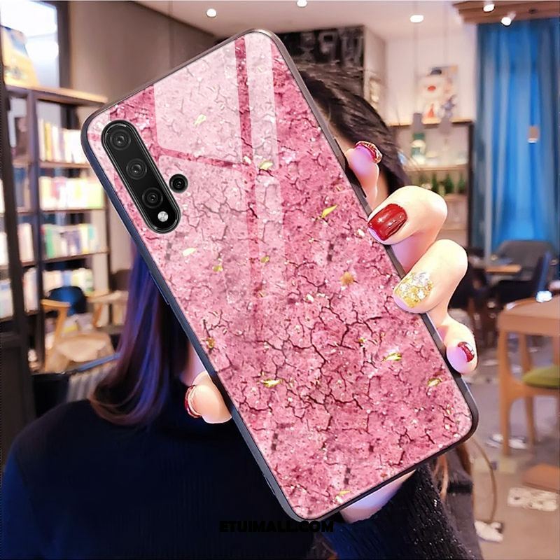 Etui Huawei Nova 5t Modna Marka Telefon Komórkowy Ochraniacz Dostosowane Purpurowy Obudowa Sklep