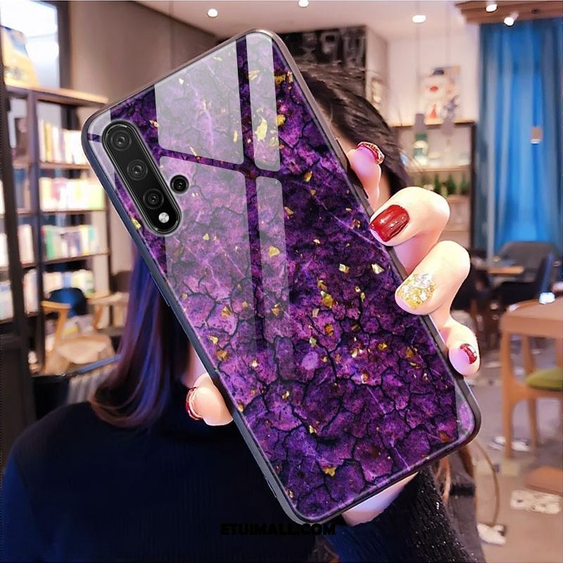 Etui Huawei Nova 5t Modna Marka Telefon Komórkowy Ochraniacz Dostosowane Purpurowy Obudowa Sklep