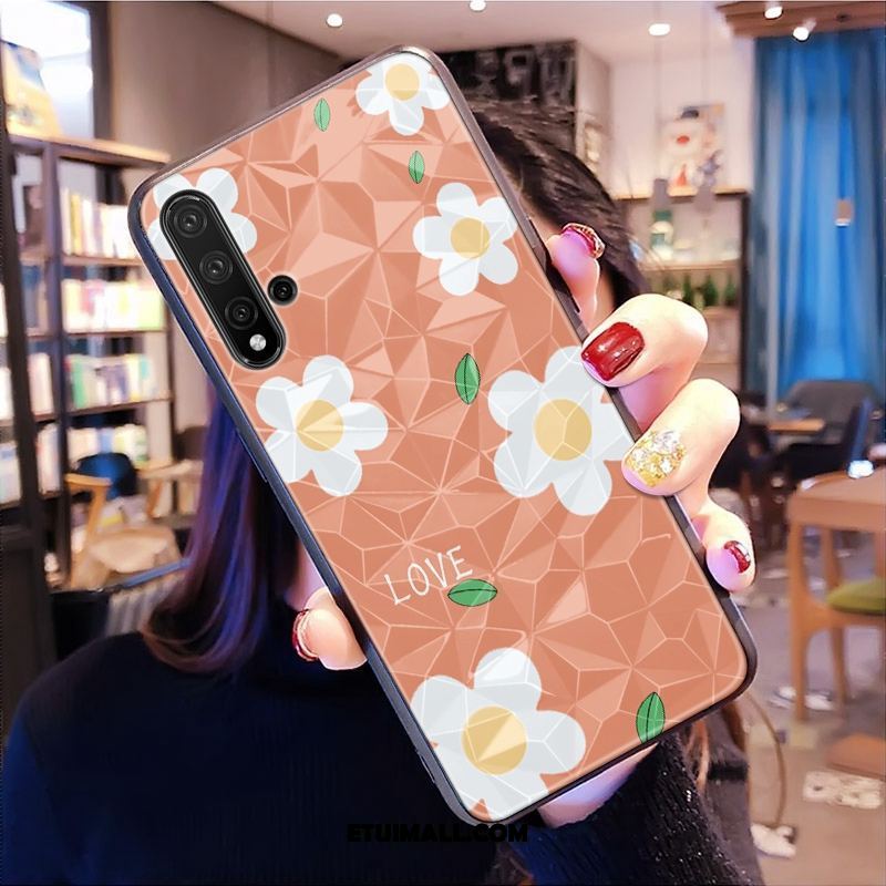 Etui Huawei Nova 5t Telefon Komórkowy Kształt Diamentu Różowe All Inclusive Czerwony Netto Pokrowce Sprzedam