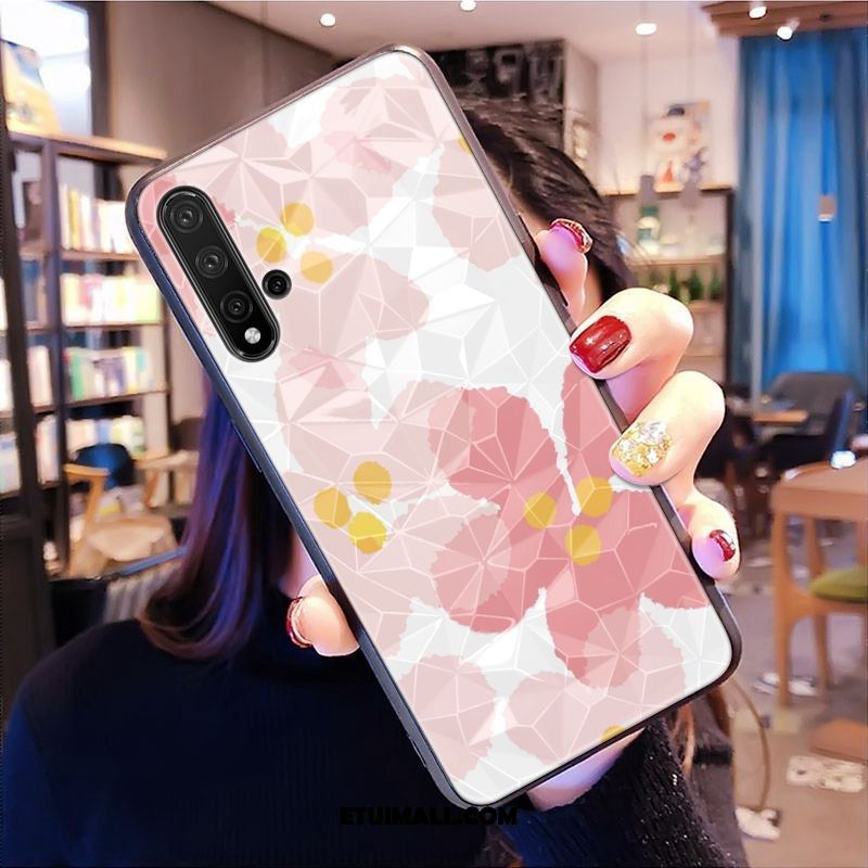 Etui Huawei Nova 5t Telefon Komórkowy Kształt Diamentu Różowe All Inclusive Czerwony Netto Pokrowce Sprzedam