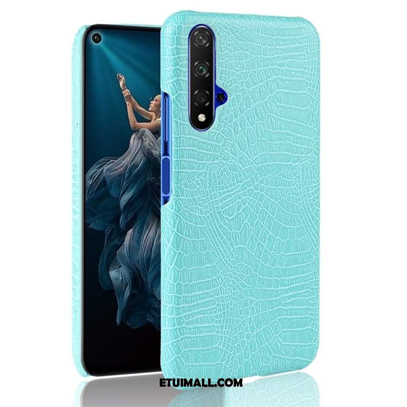 Etui Huawei Nova 5t Telefon Komórkowy Nubuku Tendencja Niebieski Trudno Obudowa Oferta