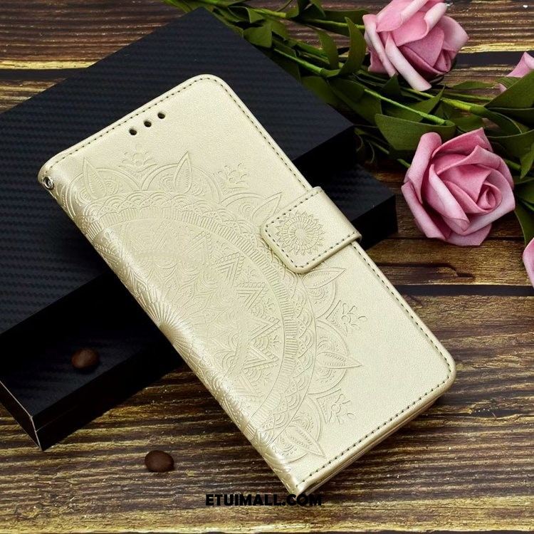 Etui Huawei P Smart+ 2019 Ochraniacz Telefon Komórkowy Purpurowy Skórzany Futerał Miękki Obudowa Kup