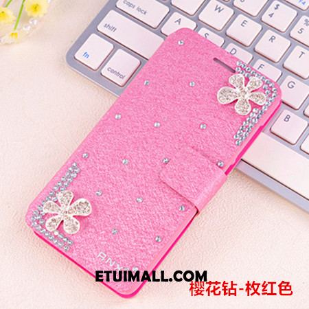 Etui Huawei P Smart Anti-fall Skórzany Futerał Telefon Komórkowy Klapa Czerwony Futerał Oferta