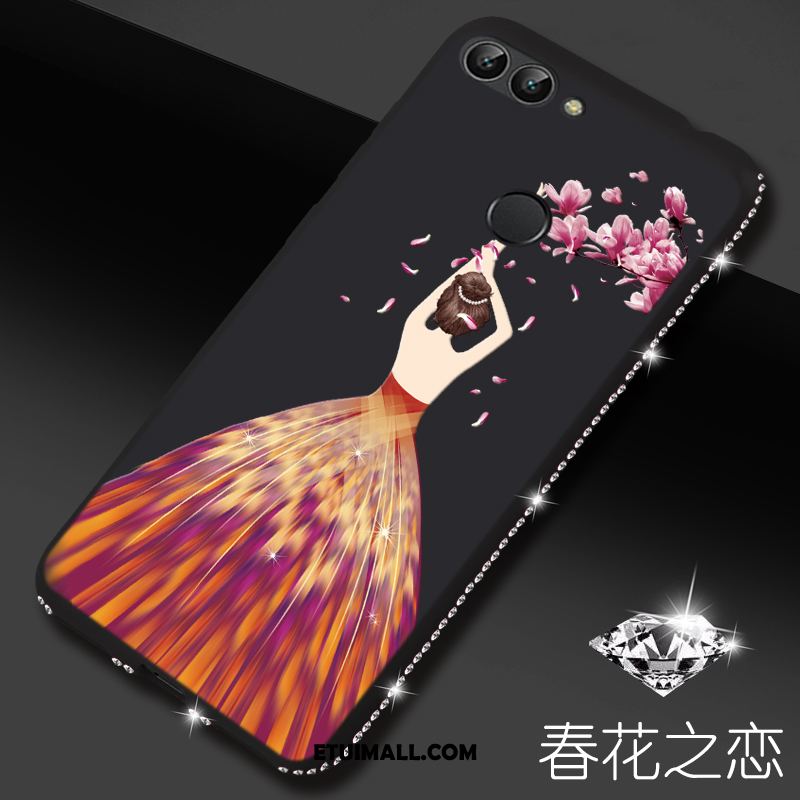 Etui Huawei P Smart Czerwony Rhinestone Telefon Komórkowy Kreskówka Futerał Sprzedam