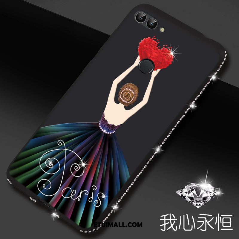 Etui Huawei P Smart Czerwony Rhinestone Telefon Komórkowy Kreskówka Futerał Sprzedam