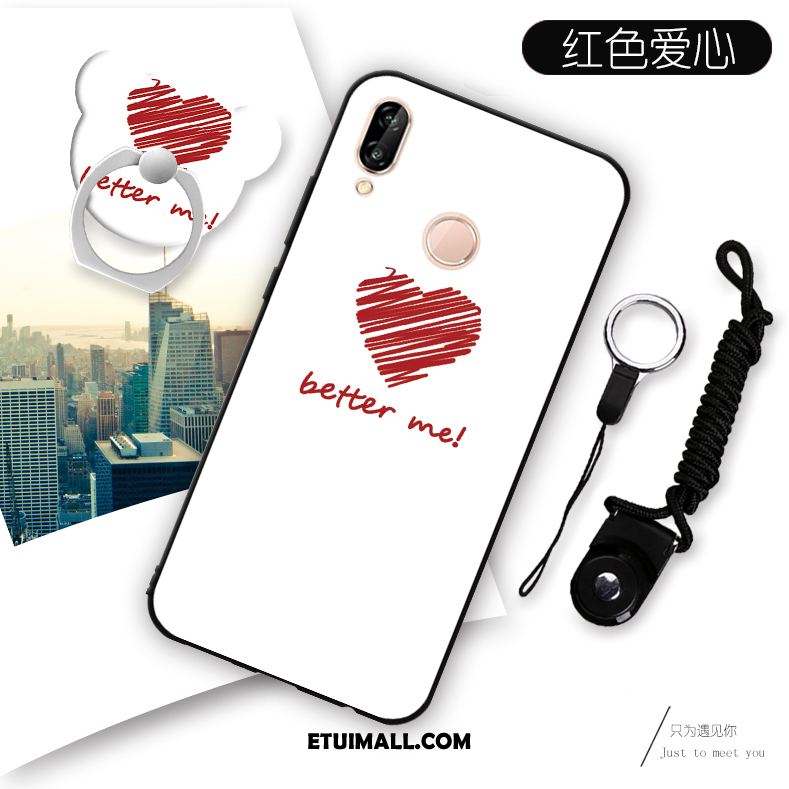 Etui Huawei P Smart+ Kreatywne Telefon Komórkowy Miękki Wiszące Ozdoby Zielony Obudowa Oferta