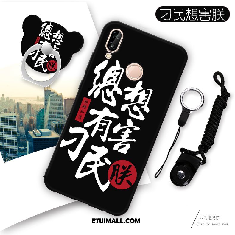Etui Huawei P Smart+ Kreatywne Telefon Komórkowy Miękki Wiszące Ozdoby Zielony Obudowa Oferta