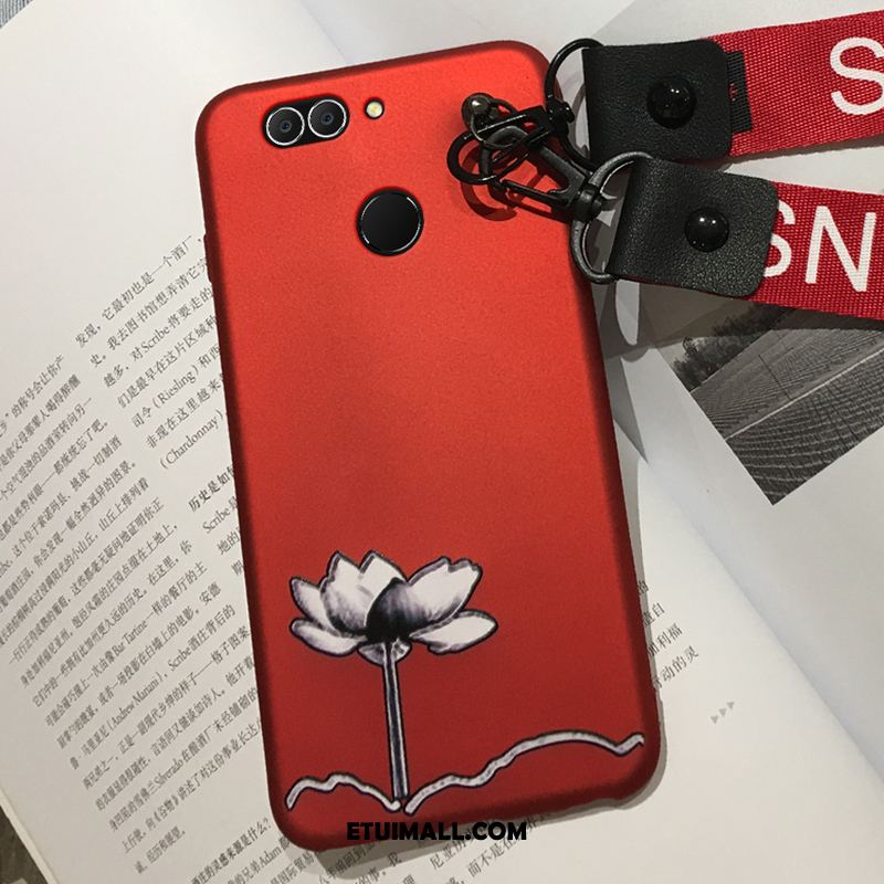 Etui Huawei P Smart Nowy Telefon Komórkowy Anti-fall Silikonowe Czerwony Pokrowce Sklep