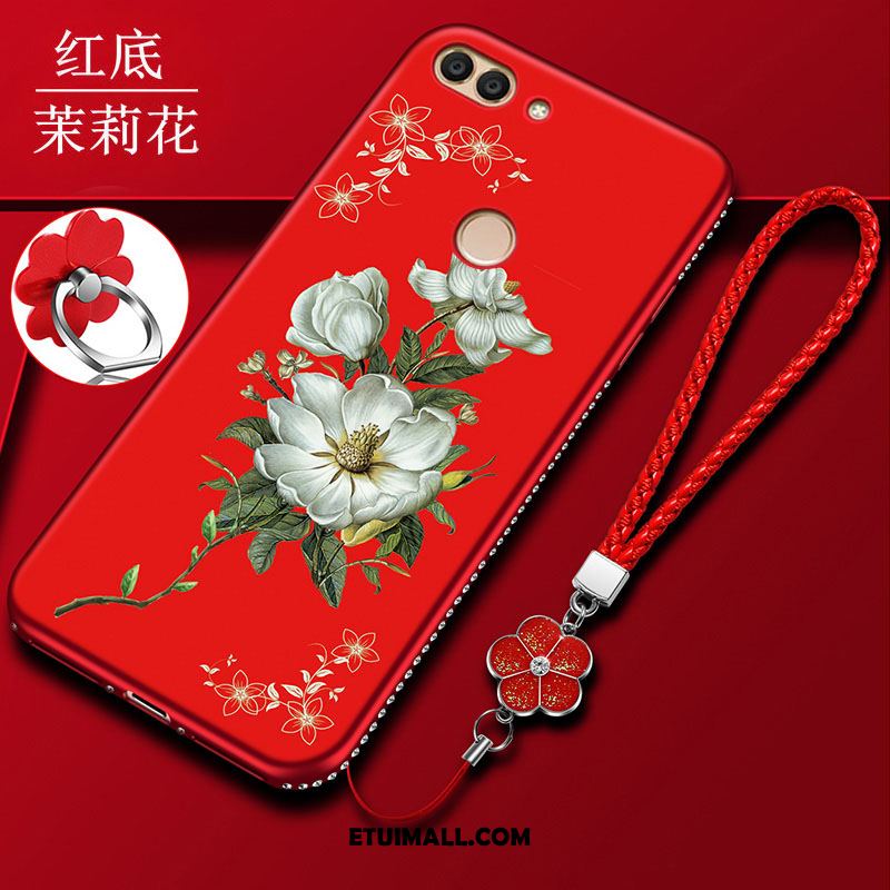 Etui Huawei P Smart Osobowość Silikonowe Kwiaty Ochraniacz Miękki Pokrowce Online