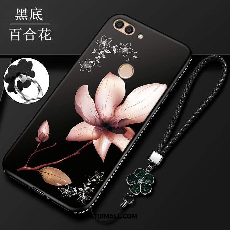 Etui Huawei P Smart Osobowość Silikonowe Kwiaty Ochraniacz Miękki Pokrowce Online
