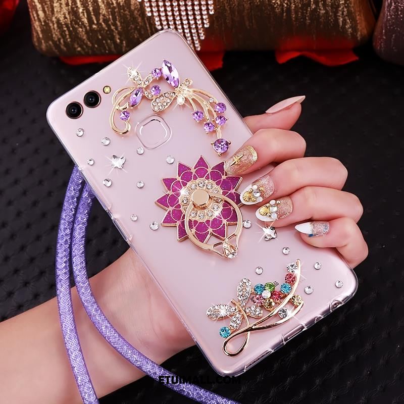 Etui Huawei P Smart Telefon Komórkowy Miękki Rhinestone Przezroczysty Obudowa Kup