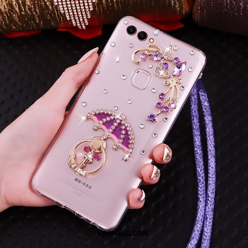 Etui Huawei P Smart Telefon Komórkowy Miękki Rhinestone Przezroczysty Obudowa Kup